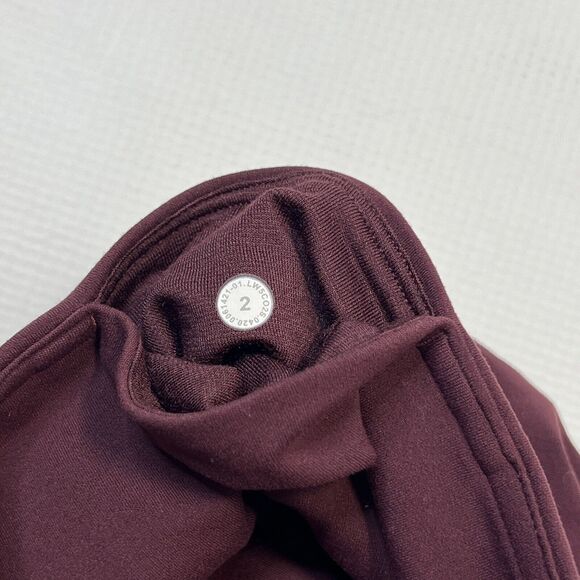 Lululemon Align High Rise Jogger Tights *Full Length 28" Size 2 Sold Out Garnet - Picture 16 of 16